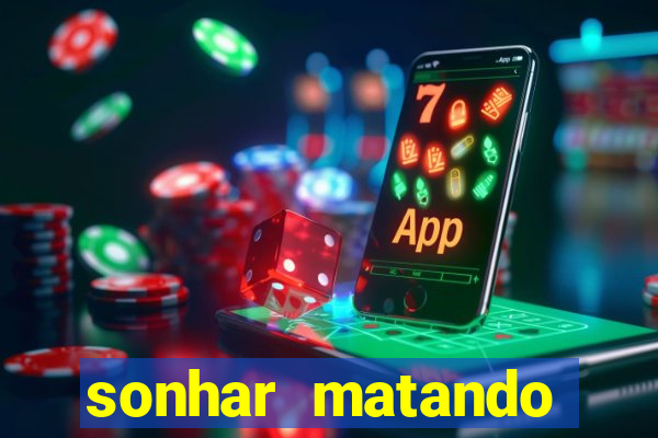 sonhar matando porco jogo do bicho